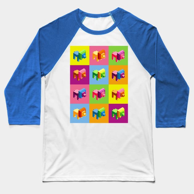 Lions Baseball T-Shirt by Kanvis